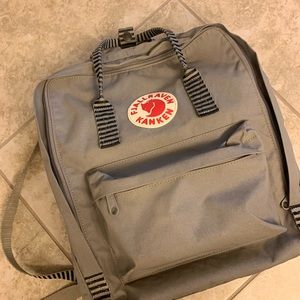 Fjallraven Kanken Fog Striped Backpack